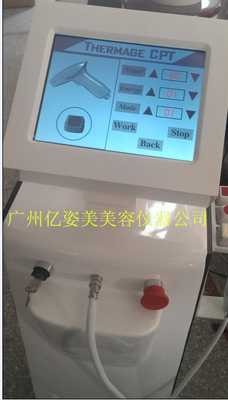 RF Skin Rejuvenation Machine 10.4 Inch Square Screen Neck Skin