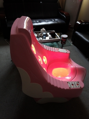 Smoked Pink Sit Infrared Therapy Machine For Meridian Massage