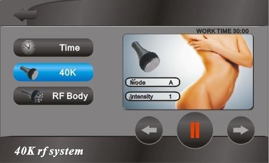 40K Wave Fat RF Lipo Laser Slimming Machine 650nm