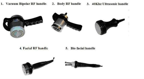 5 In 1 Vacuum Ultrasound RF Cavitation Slimming Machine For Arms Fat Removal