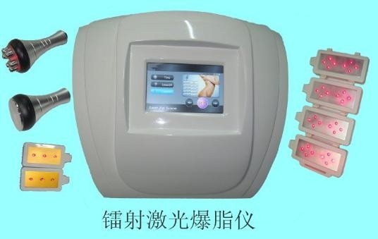 몸 체중을 줄이기를 위한 기계 650nm를 체중을 줄이는 RF 공동현상 LED 빛 Lipo 레이저